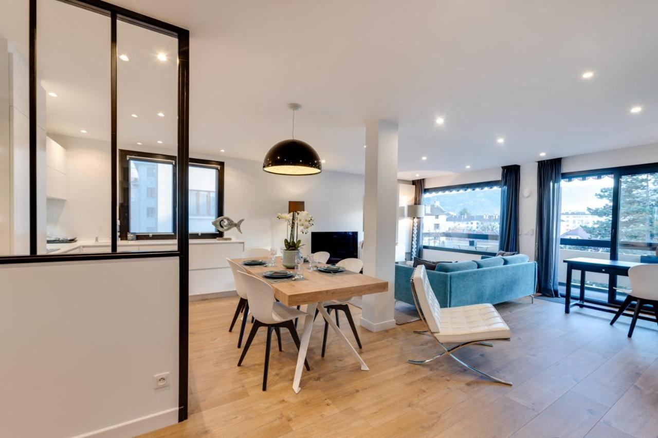 Les Sorbiers - Apartment 2 Bedrooms Top Floor - Parking & Terrace Annecy Dış mekan fotoğraf